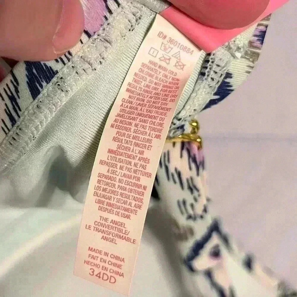 Victoria’s Secret Bikini/Two Piece Bra Top Size 34DD Bottoms Size Small - Picture 8 of 16